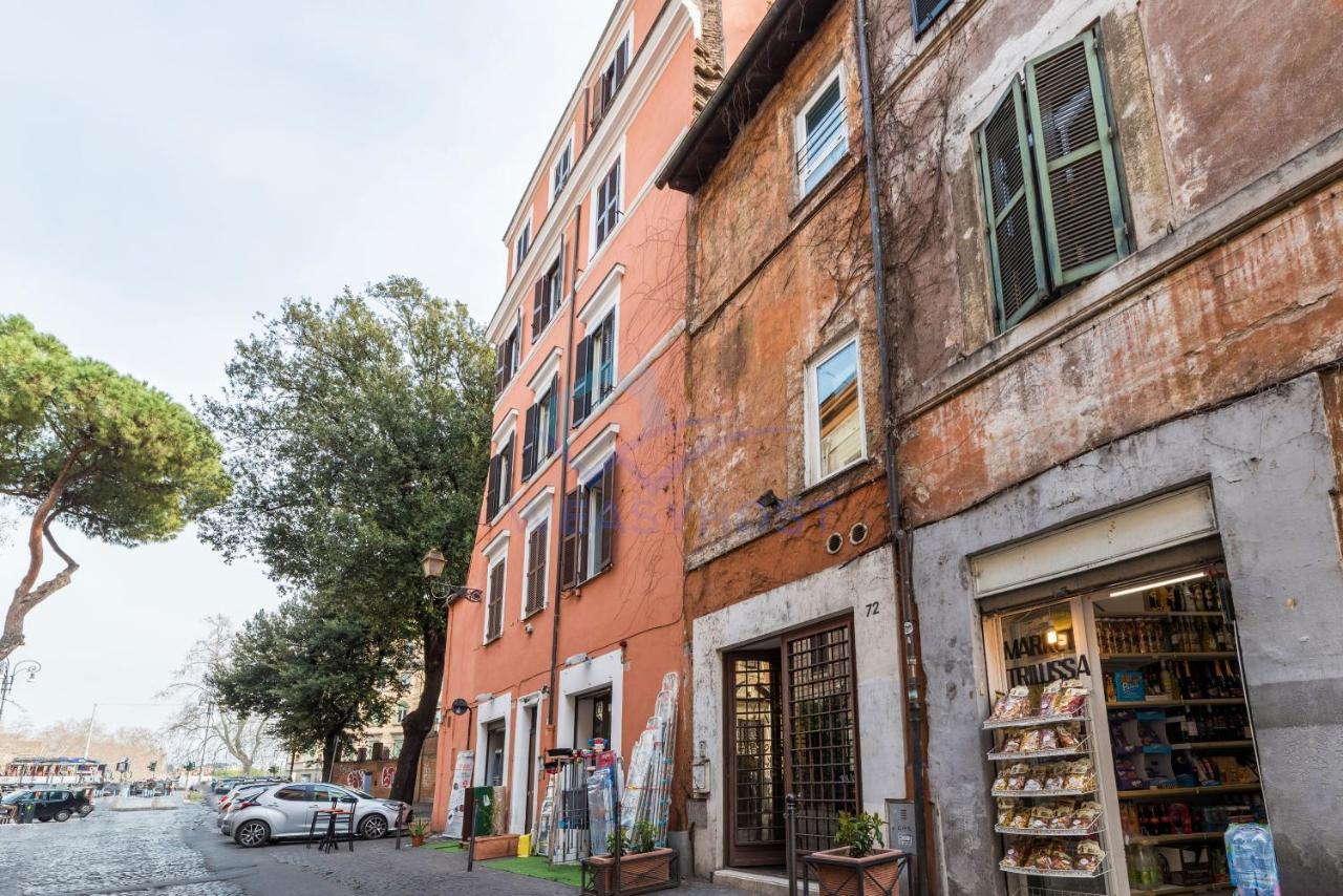 Cozy Entire Apt Close To Piazza Trilussa Rome Bagian luar foto